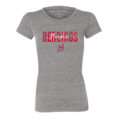 Redbirds Script Tee