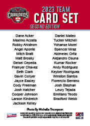 Hickory Crawdads 2023 Team Card Set #2