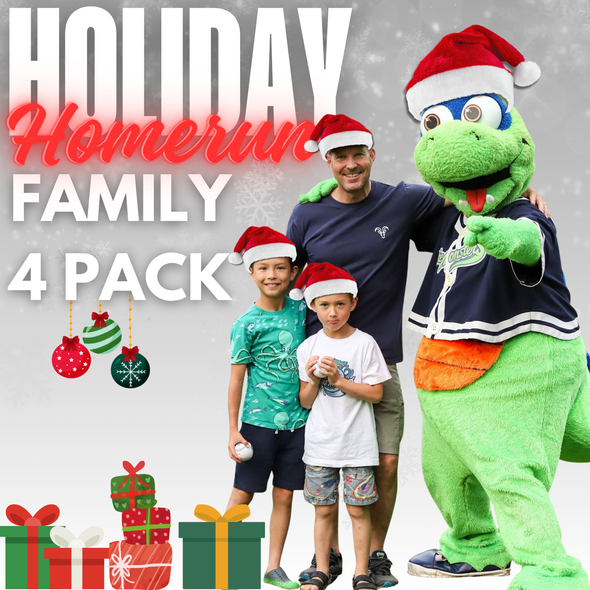 Holiday Home Run Family 4-pack 2026 Ticket Package