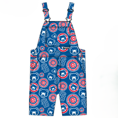 South Bend Cubs Men's Logo Print Bib Shortalls
