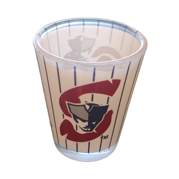 Somerset Patriots 2oz Sublimated Pinstripe Shot Glass 