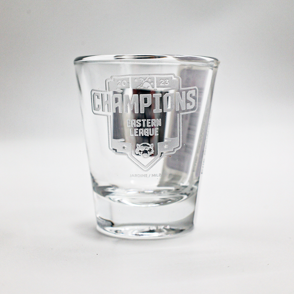 Erie SeaWolves JA 2023 Championship Shot Glass