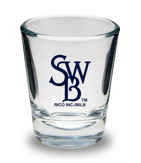 Scranton Wilke's-Barre RailRiders Shot Glass Four pack