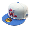 Hickory Crawdads 2025 New Era Stars & Stripes 59Fifty Fitted Cap