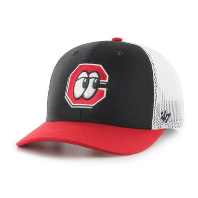Chattanooga Lookouts Black Side Note 47 Trucker