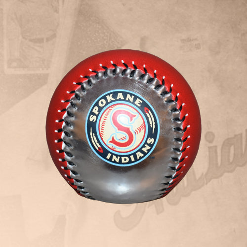 Spokane Indians Silver Metallic Baseball