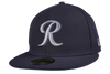 Tacoma Rainiers New Era 59Fifty Graphite Gray R Cap