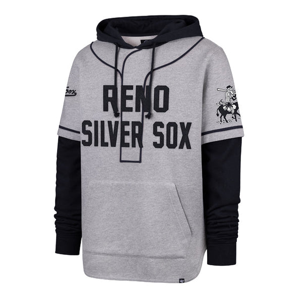 Silver Sox Gray Fifties Shortstop Hoodie