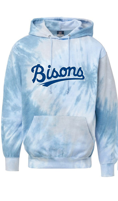 Buffalo Bisons Tie Dye Sky Alt 2 Script Hoodie