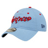 Spokane Indians Sky Blue Salish Script Adj Cap