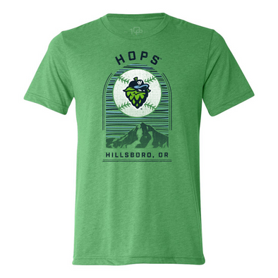 108 Stitches Skyline Tee, Hillsboro Hops