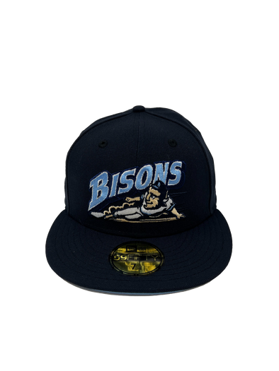 Buffalo Bisons Retro Slide Navy Sky 5950 Cap