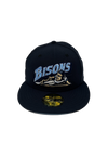 Buffalo Bisons Retro Slide Navy Sky 5950 Cap