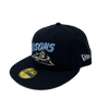 Buffalo Bisons Retro Slide Navy Sky 5950 Cap