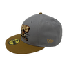 Buffalo Bisons Retro Slide Gray Wheat 5950 Cap