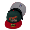 Buffalo Bisons Retro Slide Green Red 5950 Cap