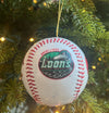 Great Lakes Loons White Snowman Ornament