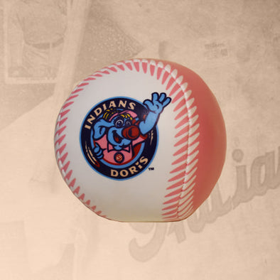 Spokane Indians Soft Doris Ball - White w/Pink