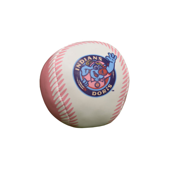 Spokane Indians Soft Doris Ball - White w/Pink