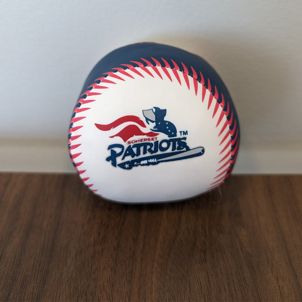 Somerset Patriots Soft Toss Plush Ball 