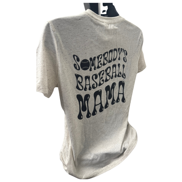 Inland Empire 66ers of San Bernardino Somebody's Baseball Mama Ladies T-Shirt