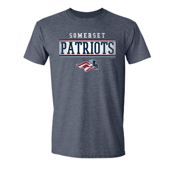 Somerset Patriots Men's Eco Bleacher Tee