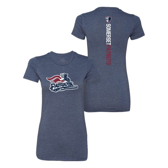 Somerset Patriots Women's Razorback Tee