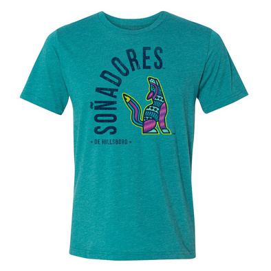 108 Stitches Soñadores Wrap Tee, Hillsboro Hops