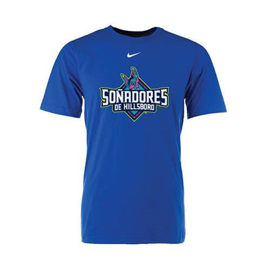 Nike Soñadores Primary Logo Tee, Hillsboro Hops