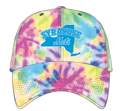 Syracuse Mets 47 Spectral Tie Dye Youth Adj. Cap