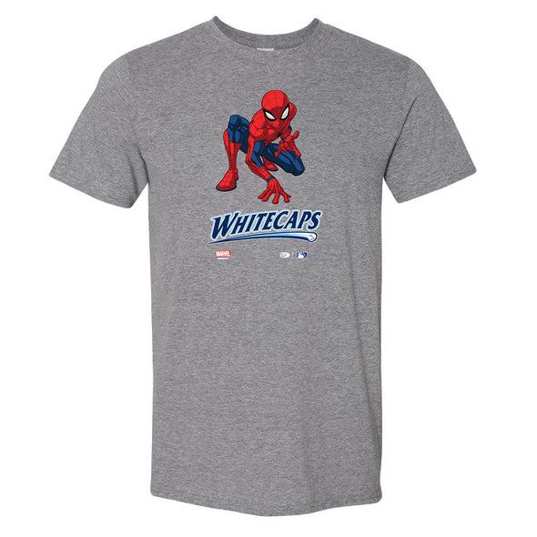 West Michigan Whitecaps Marvel’s Spiderman Youth Tee