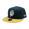 Omaha Storm Chasers New Era 59Fifty Golden Spikes Navy/Gold Cap