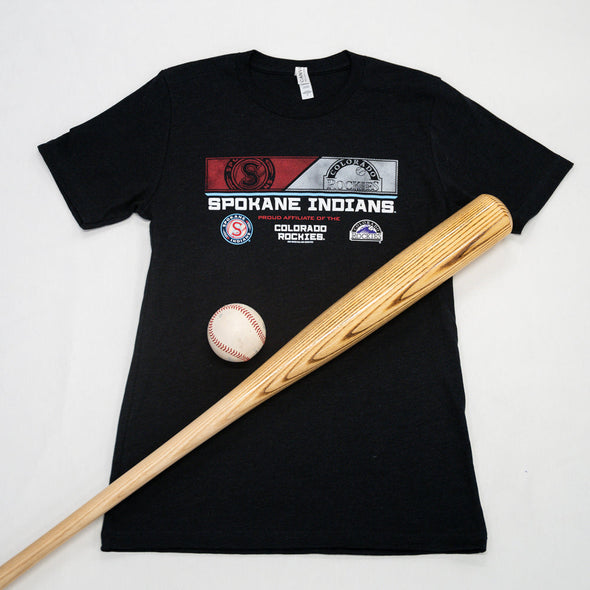Spokane Indians Splitshot Rockies Affiliate Tee