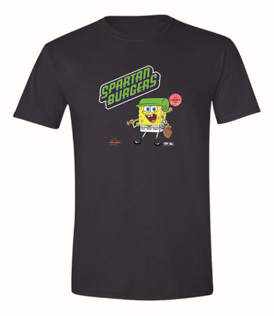 Youth Navy Spongebob Tee