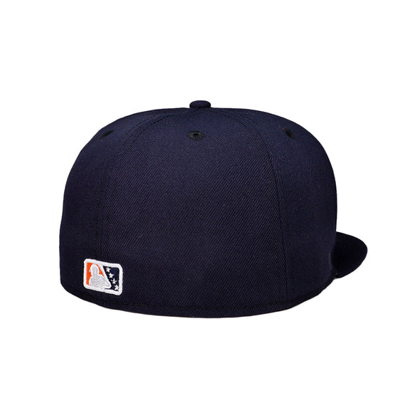 New Era Spruce Head Orange/Navy 59FIFTY Fitted Hat