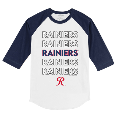 Tacoma Rainiers Toddler Stacked Raglan