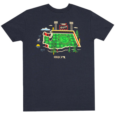Spokane Indians Baseballism Stadium Tee