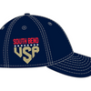 South Bend Cubs New Era 39Thirty Stretch Fit Retired 2023 Replica Stars & Stripes Cap