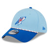 Myrtle Beach Pelicans New Era 2025 4th of July 39Thirty Stretch Fit Cap