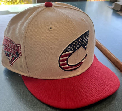 Columbus Clippers Game Worn 2024 Stars and Stripes