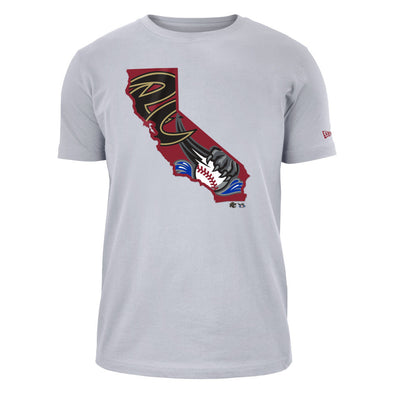 STATE RC WHITE T-SHIRT, SACRAMENTO RIVER CATS