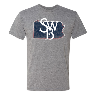 Scranton Wilke's-Barre RailRiders 108 Stitches State Tee