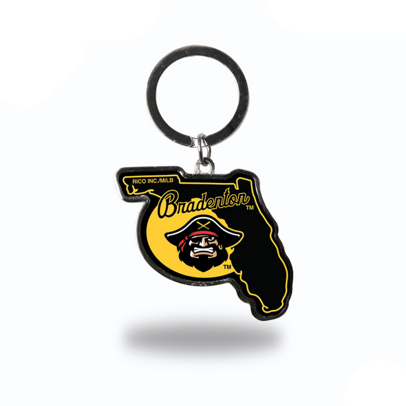 Marauders State Shaped Key Chain