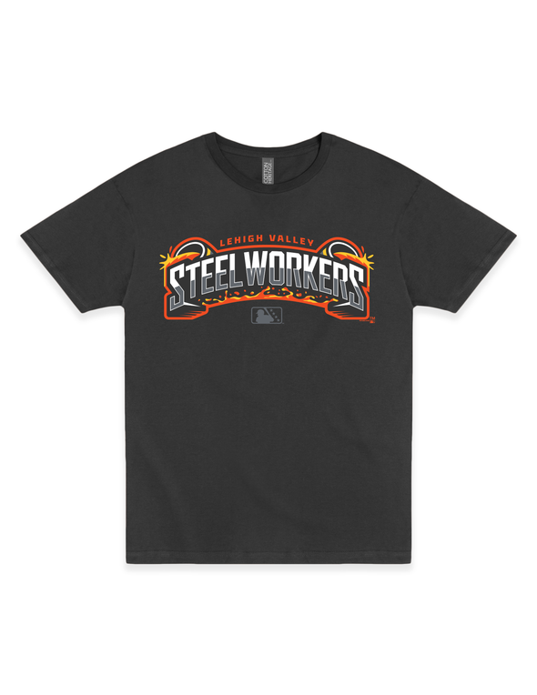 Lehigh Valley IronPigs SteelWorkers MILB GRAY Tee