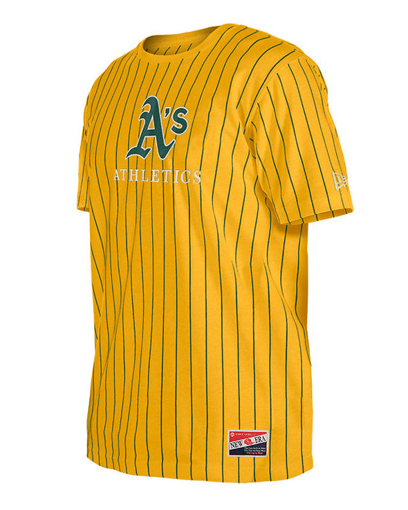 STEVE GOLD STRIPED A'S T, ATHLETICS