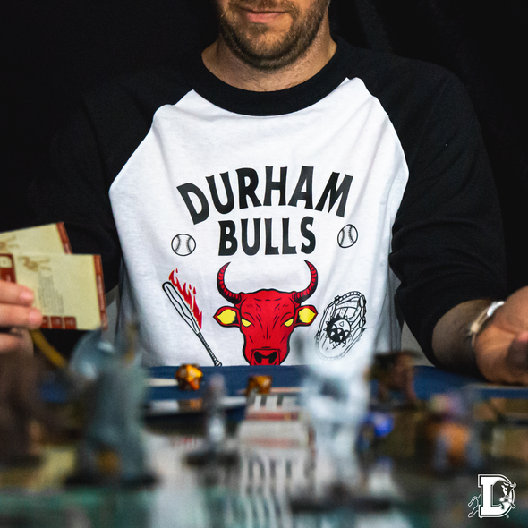 Durham Bulls Stranger Things Raglan T-Shirt