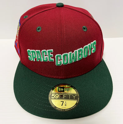 Sugar Land Space Cowboys New Era Hat Fitted Big League Chew Strawberry - FINAL SALE