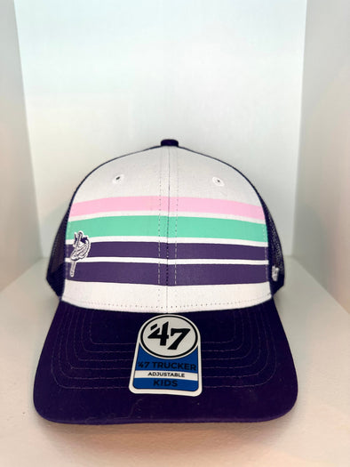 Pensacola Blue Wahoos Youth '47 Brand Trucker Cap