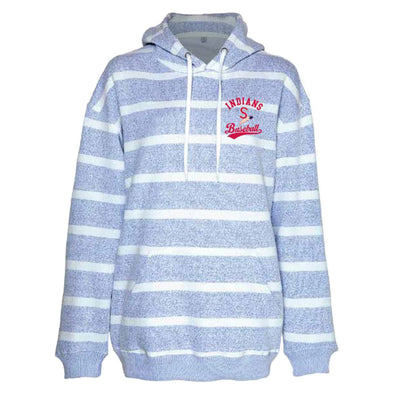 Spokane Indians Ladies Blue Striped Hoodie