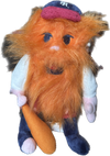 Round Rock Express Mascot Factory Hairy Man Plush